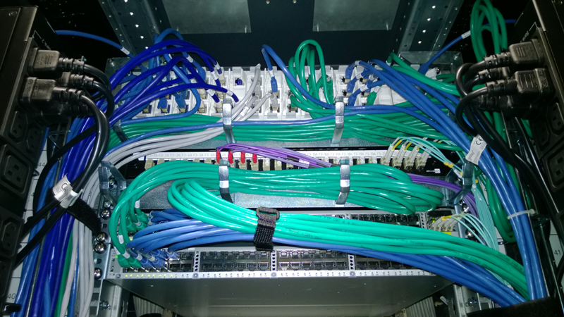 Rackage et intervention en datacenter